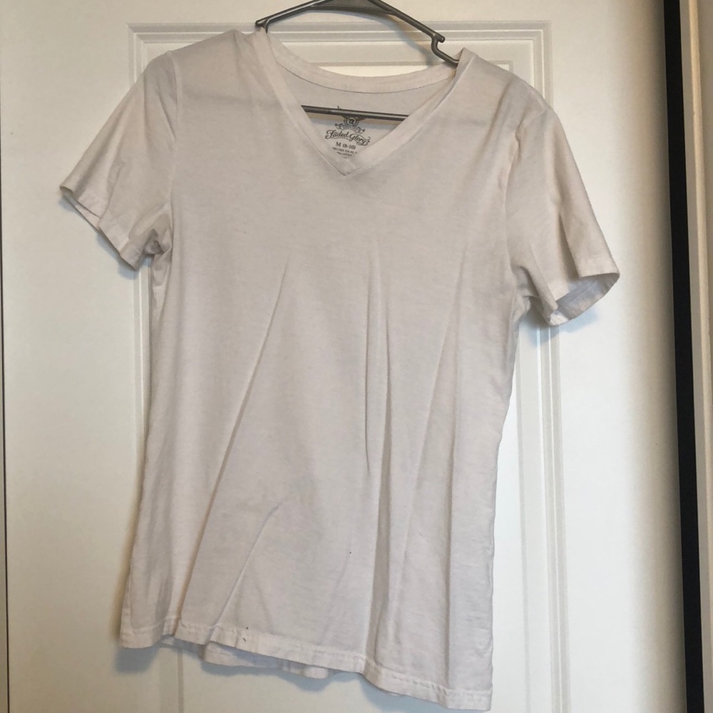 White tee
